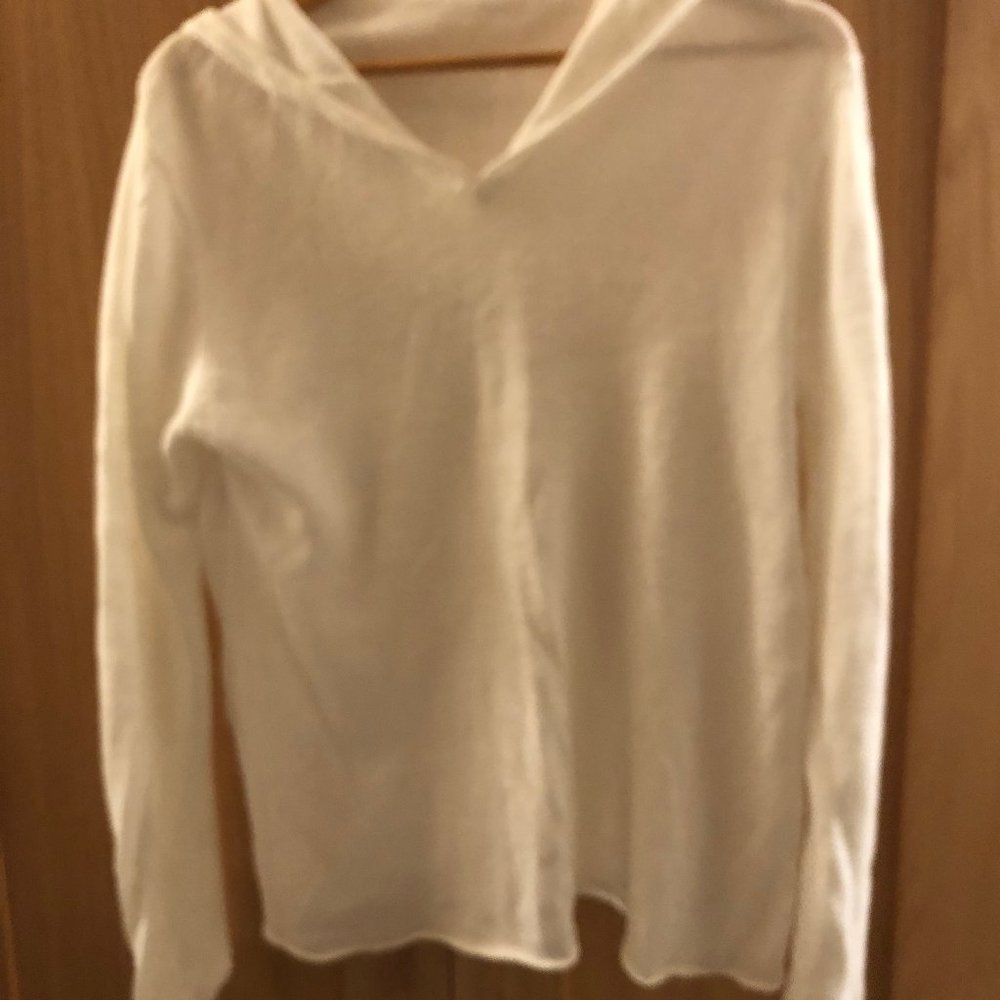 100% linen hoody